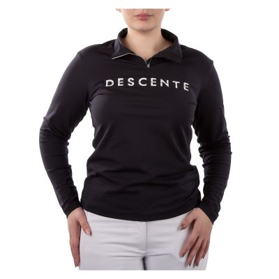 Bluza narciarska damska Descente Chest Logo T-Neck DWWYGB30