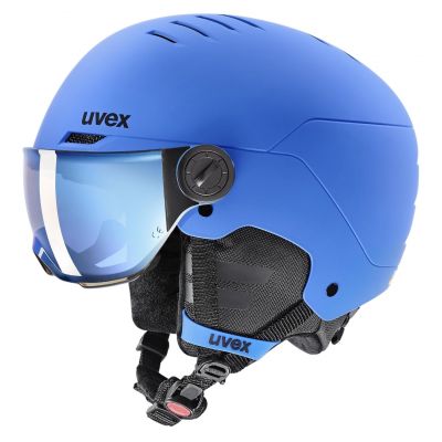 Kask narciarski dla dzieci Uvex Rocket JR visor 566263