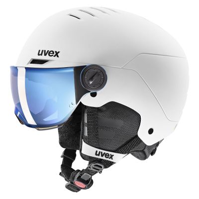 Kask narciarski dla dzieci Uvex Rocket JR visor 566263