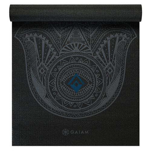 Mata do jogi Gaiam Grey Hamsa 4 mm 61971