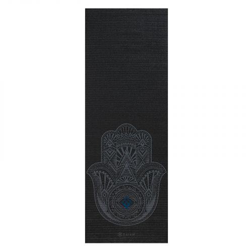 Mata do jogi Gaiam Grey Hamsa 4 mm 61971