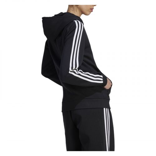 Bluza damska adidas Essentials 3-Stripes Full-Zip Fleece HZ5743