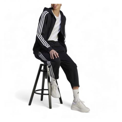 Bluza damska adidas Essentials 3-Stripes Full-Zip Fleece HZ5743