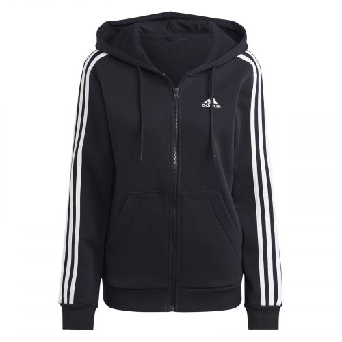 Bluza damska adidas Essentials 3-Stripes Full-Zip Fleece HZ5743