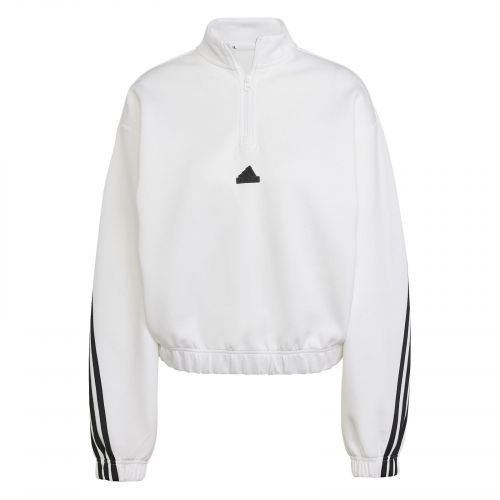 Bluza damska adidas Future Icons Three Stripes 1/4 Zip JJ1664