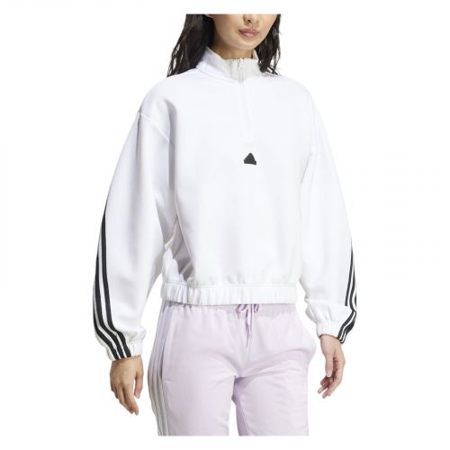 Bluza damska adidas Future Icons Three Stripes 1/4 Zip JJ1664