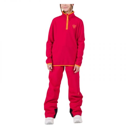 Bluza polarowa narciarska dla dzieci Rossignol Strawpile Half Zip RLNYL05