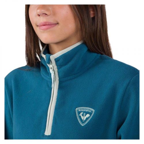 Bluza polarowa narciarska dla dzieci Rossignol Strawpile Half Zip RLNYL05