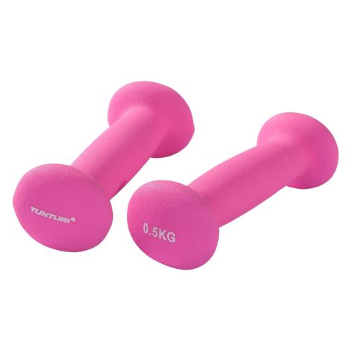 Hantle Tunturi Neopreen Dumbbells 2x0.5kg 14TUSCL373