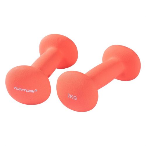 Hantle Tunturi Neopreen Dumbbells 2x2kg 14TUSCL376