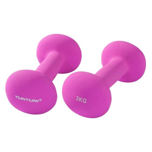 Hantle Tunturi Neopreen Dumbbells 2x3kg 14TUSCL377