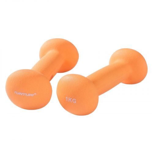 Hantle Tunturi Neopreen Dumbbells 2x1kg 14TUSCL374