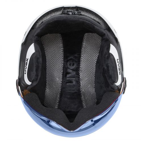 Kask narciarski dla dzieci Uvex Rocket JR visor 566263