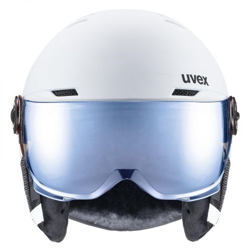 Kask narciarski dla dzieci Uvex Rocket JR visor 566263