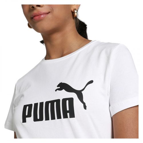Koszulka dla dziewcząt Puma Essentials Logo Tee 587029