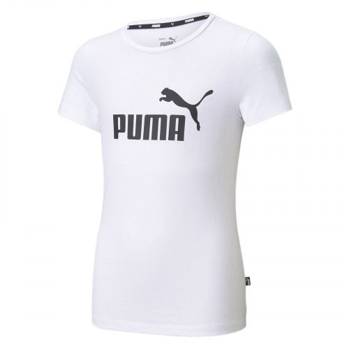 Koszulka dla dziewcząt Puma Essentials Logo Tee 587029