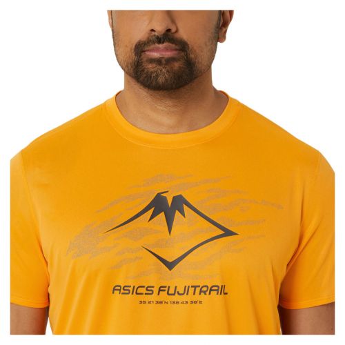 Koszulka do biegania męska Asics Fujitrail Logo SS 2011C981