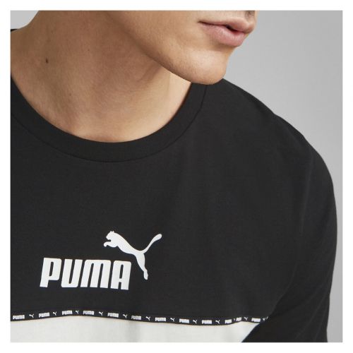 Koszulka męska Puma Essentials BlockXTape 673341