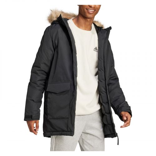 Kurtka parka zimowa męska adidas Paveric Fur IX8888