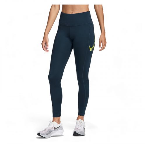 Spodnie legginsy do biegania damskie Nike Fast Swoosh FV6682