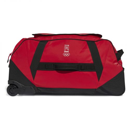 Torba sportowa adidas NOC Poland Travel Bag L 100L czerwona JF1020